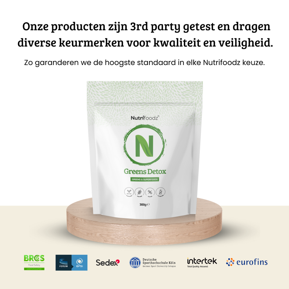 Nutrifoodz® Greens Detox - confezione da 6 (15% di sconto)