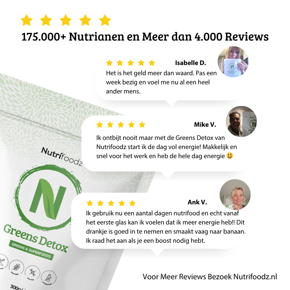 Nutrifoodz® Greens Detox - confezione da 6 (15% di sconto)