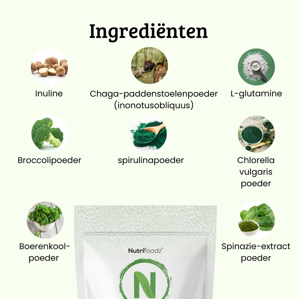 Nutrifoodz® Greens Detox - confezione da 6 (15% di sconto)