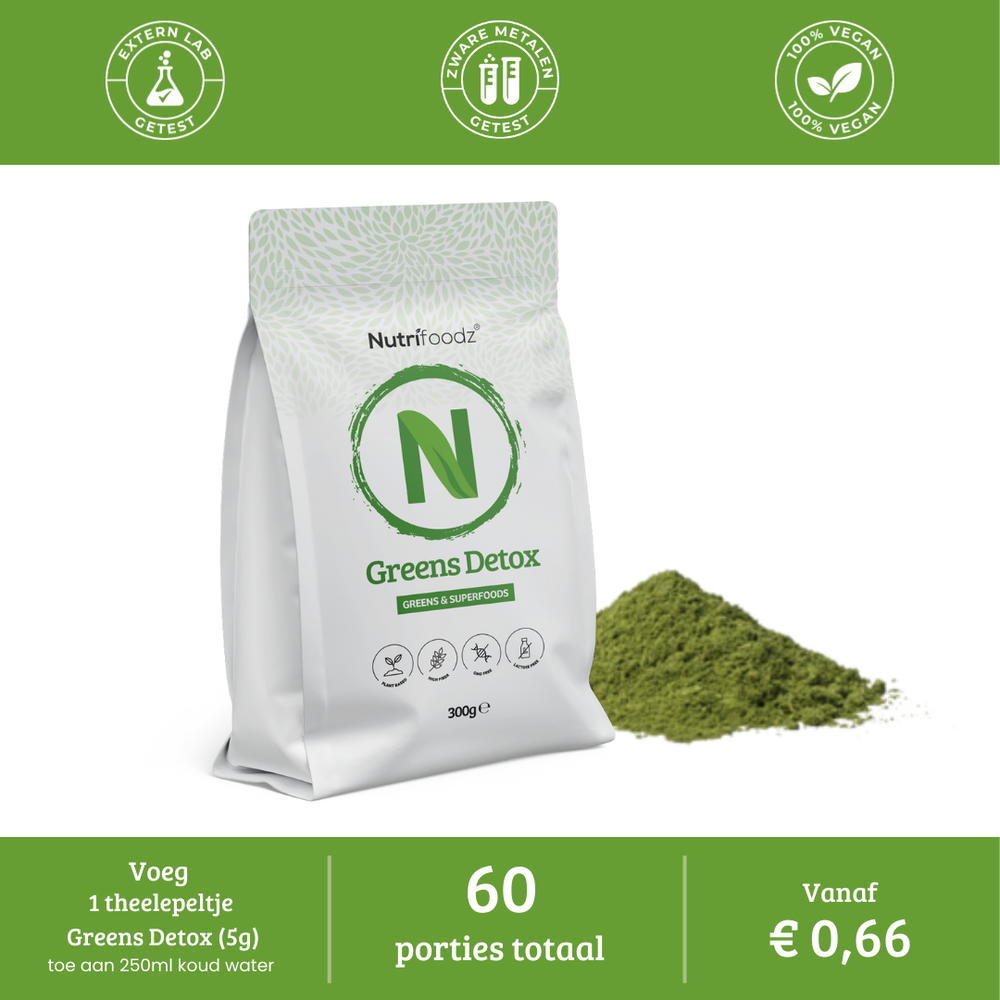 Nutrifoodz® Greens Detox - confezione da 6 (15% di sconto)
