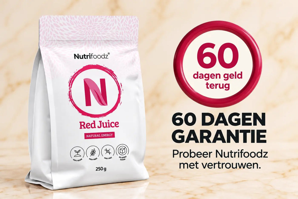 60-day money-back guarantee on Nutrifoodz®
