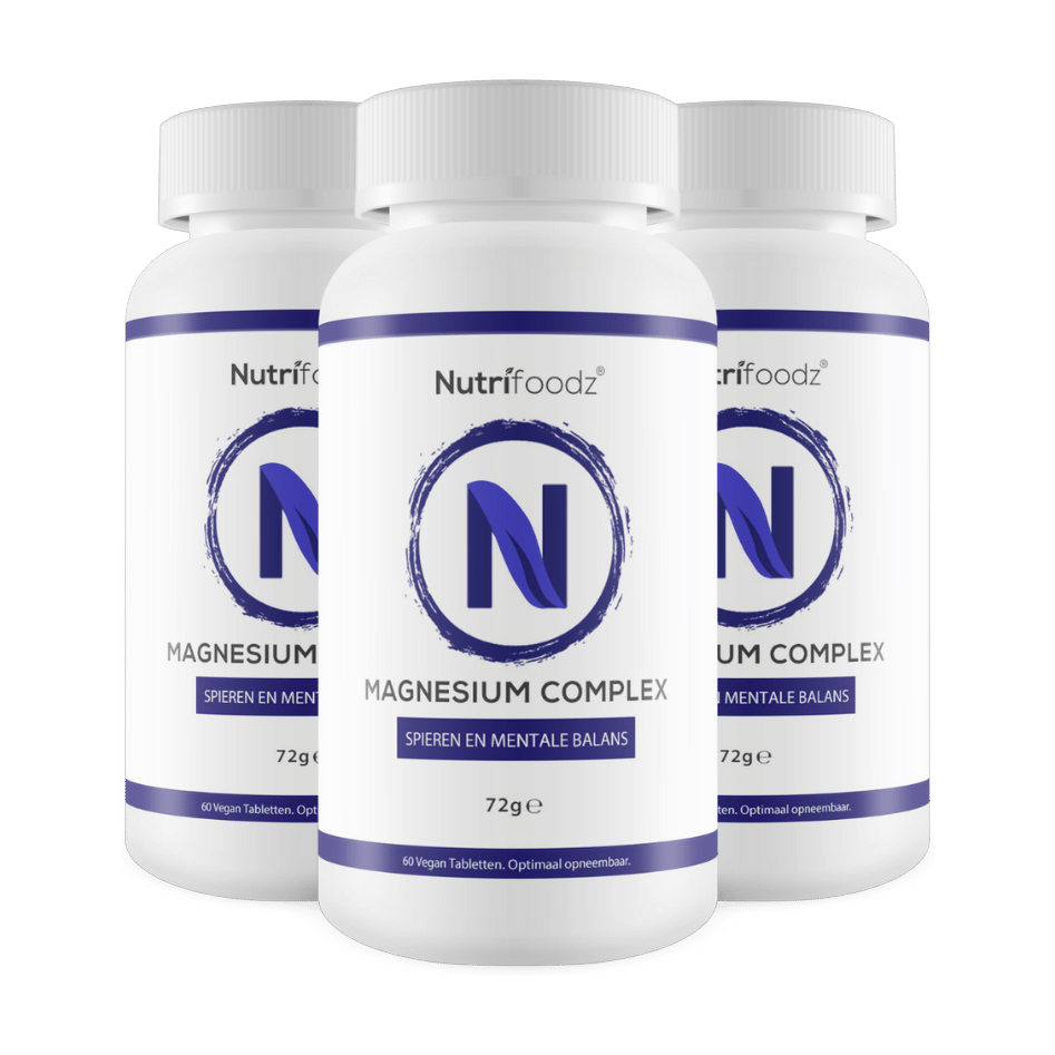 Nutrifoodz® Magnesium Complex - Pack de 3 (10% de réduction)