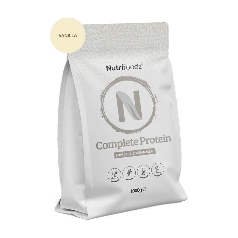 Nutrifoodz® Complete Protein - Vanille | BELOHNUNG