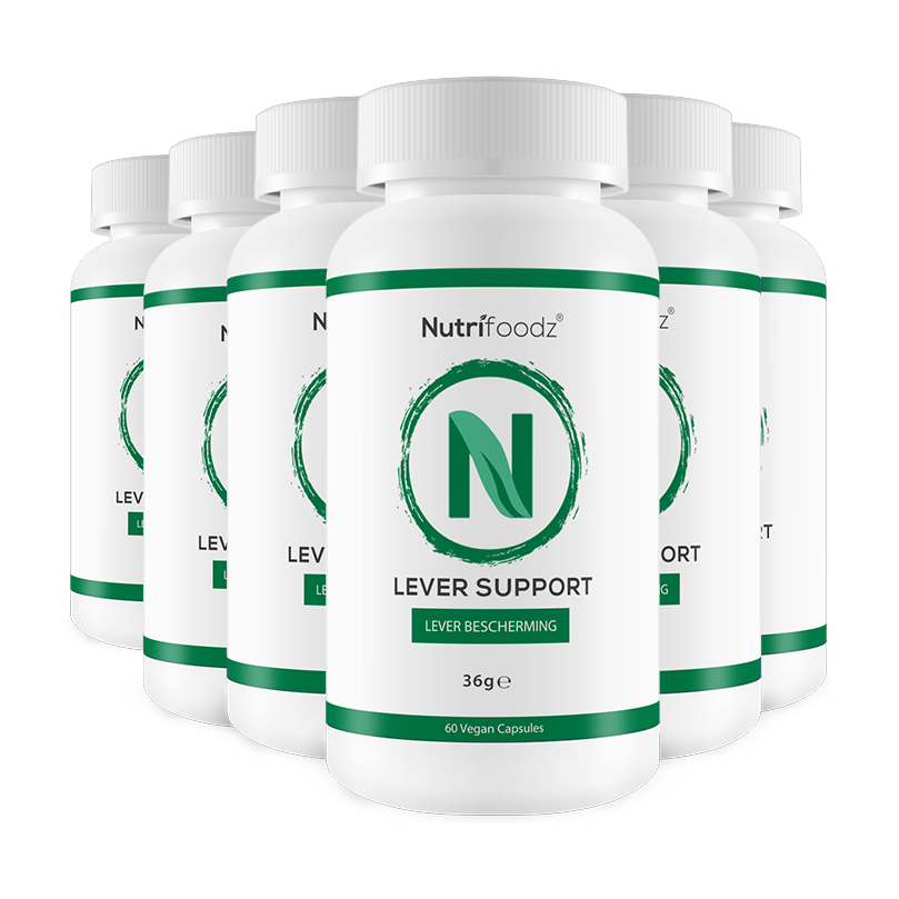 Nutrifoodz® Lever Support - 6er-Pack (15% Rabatt)