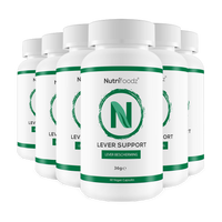 Nutrifoodz® Lever Support - 6er-Pack (15% Rabatt)