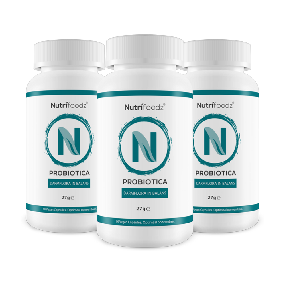 Nutrifoodz® Probiotica - 3er-Pack (10% Rabatt)