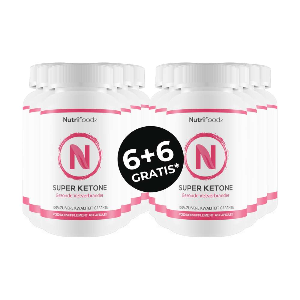 Nutrifoodz® Super Ketone - 12 Pack (6+6 Free)
