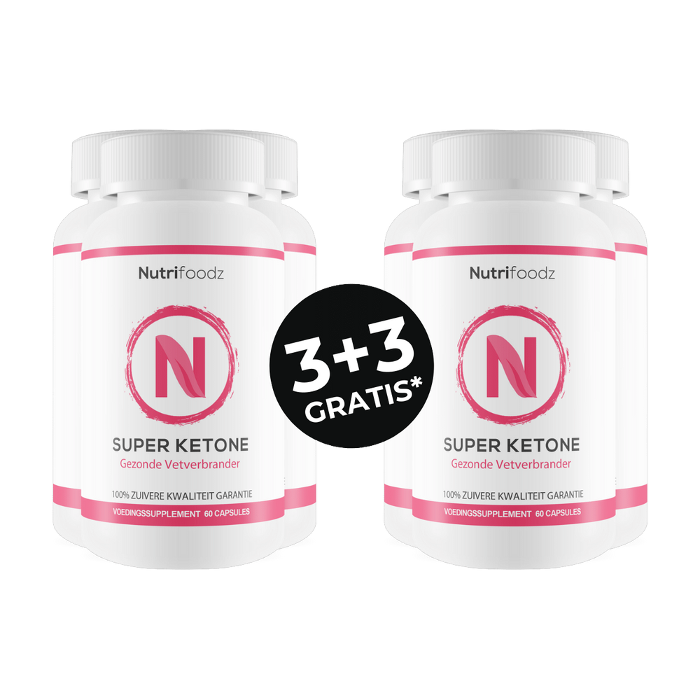 Nutrifoodz® Super Ketone - confezione da 6 (3+3 Gratis)